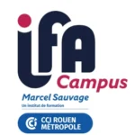logo de campus marcel sauvage à mont saint aignan